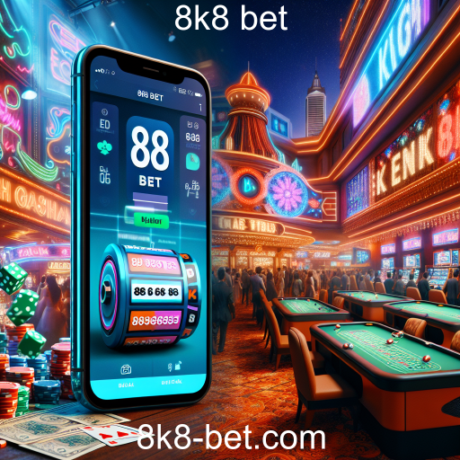 Apostas Móveis: A Nova Fronteira do Jogo no 8k8 Bet